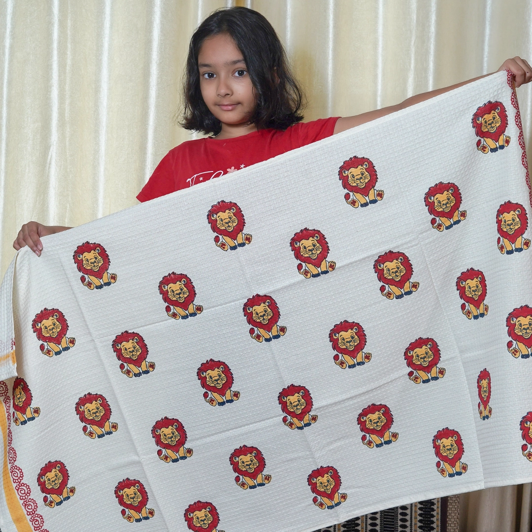 King of the jungle towel