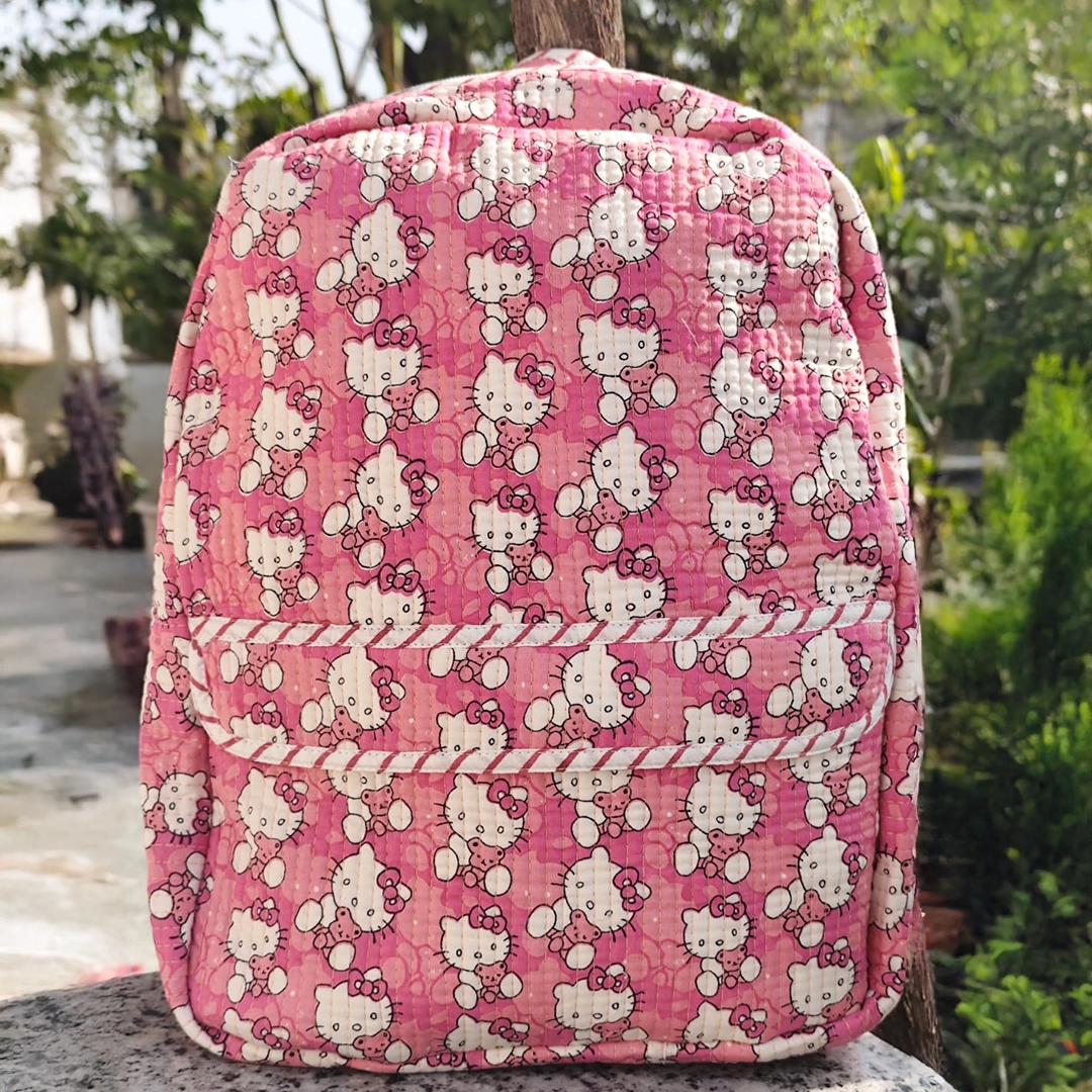 Hello Kitty Print Backpack