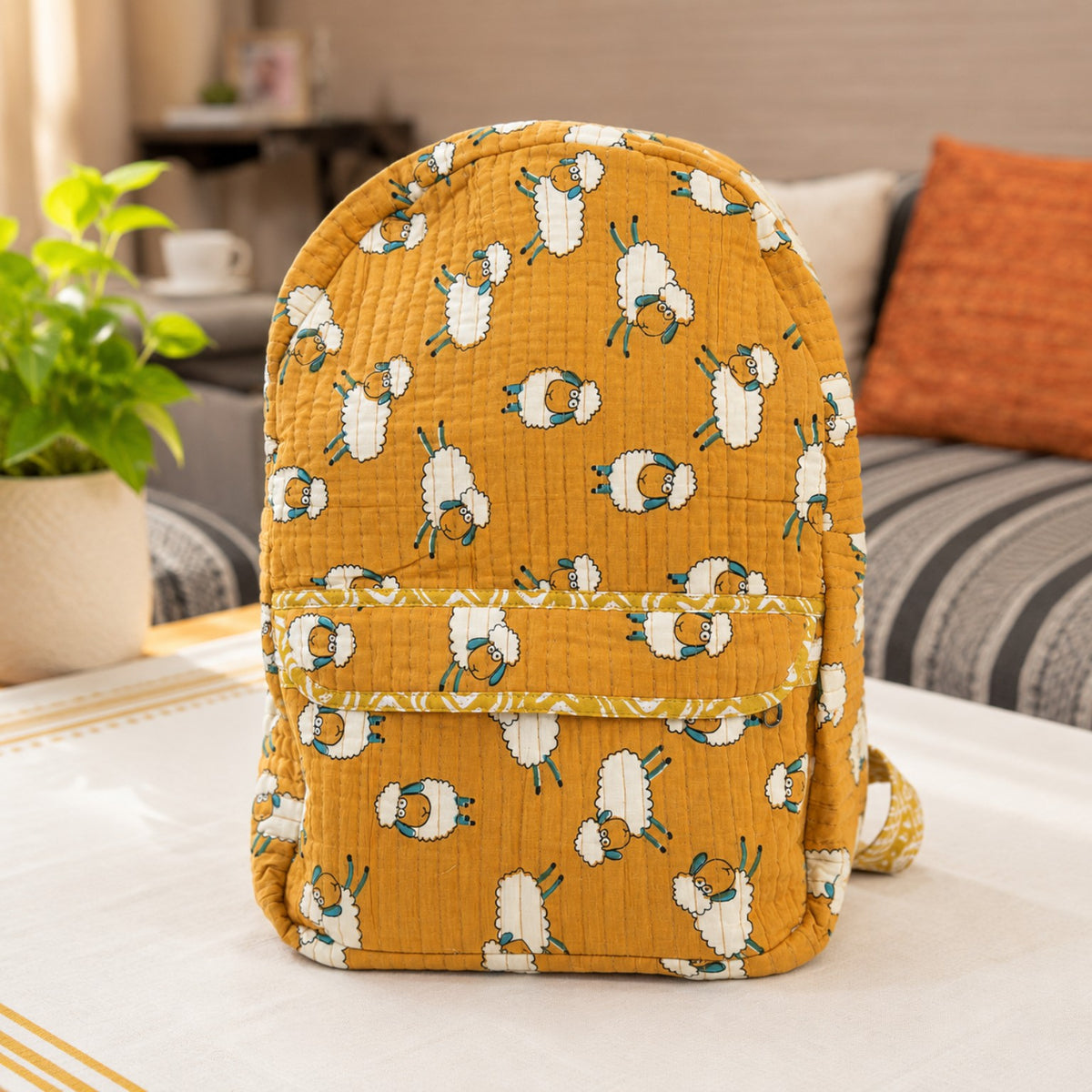 Sheep Cotton Kids Back Pack