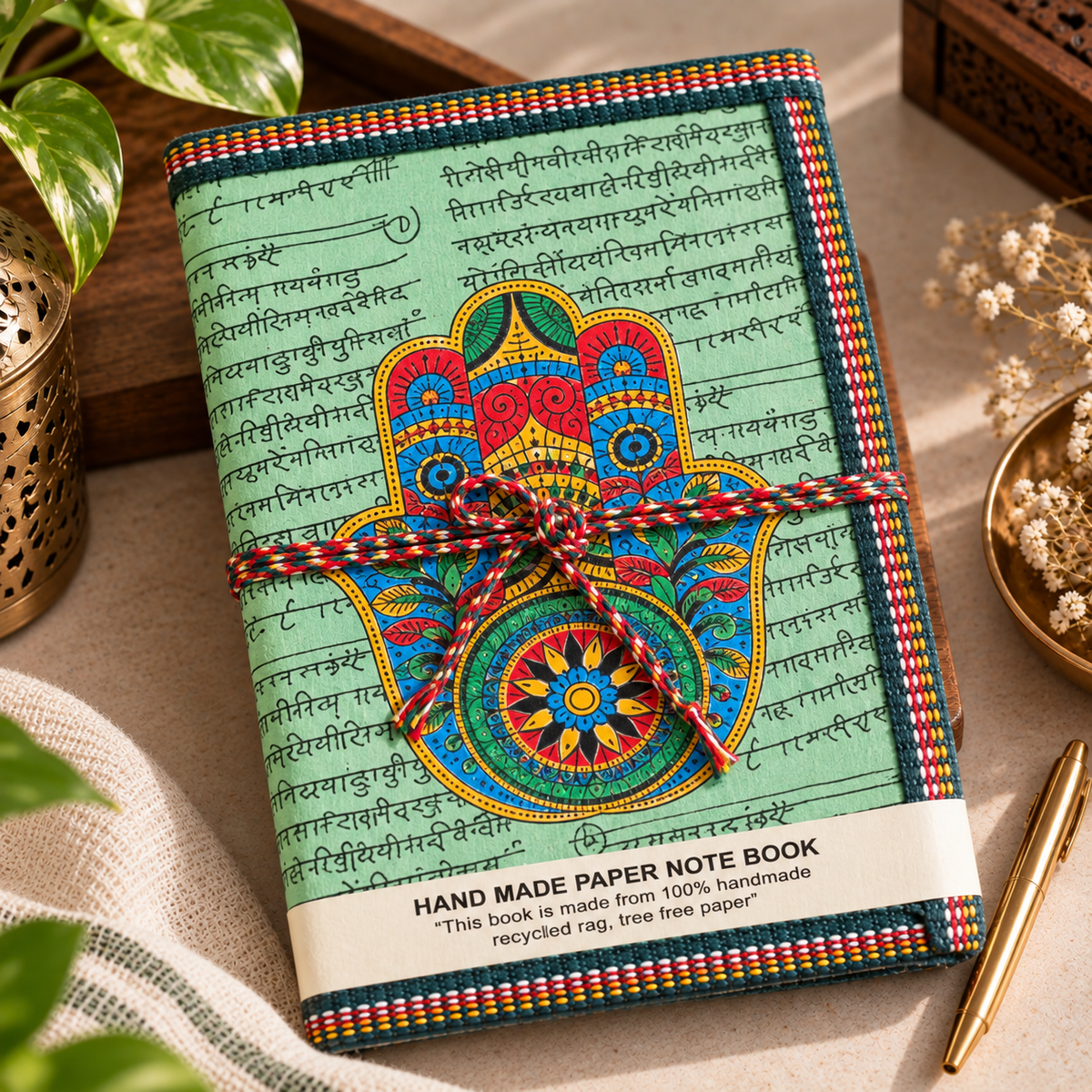 Heritage And Traditional Indian Print Handcrafted diary (set of 5)