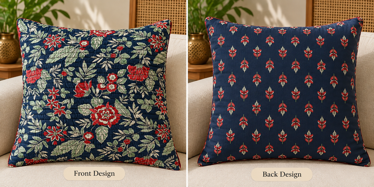 Botanical Prints Cushion Covers (set of 5)
