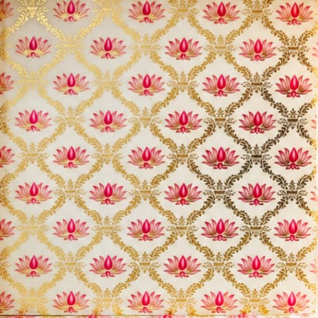 Royal Bloom Decorative Square Tray (Set of 2)