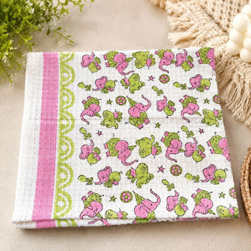 Kids Elephant Printed Towel