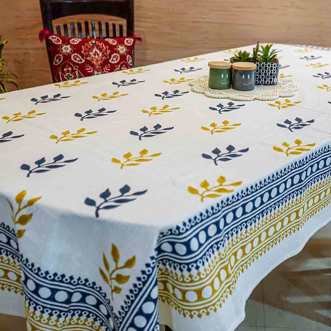 Indigo Harvest Six Seater Dining Table Cover